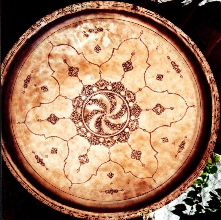antique safavid copper